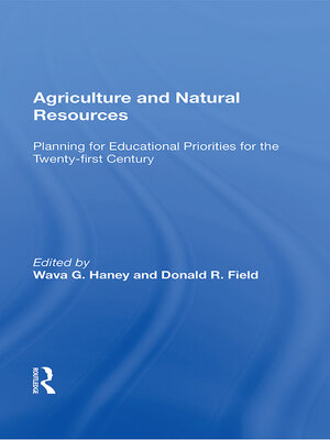 cover image of Agriculture and Natural Resources